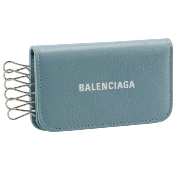 6398201izi34791 Balenciaga 6 Key Case Blue