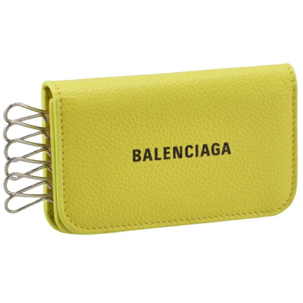 6398201izi37460 Balenciaga 6 Key Case Yellow