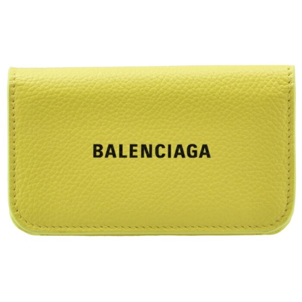 6398201izi37460 1 Balenciaga 6 Key Case Yellow