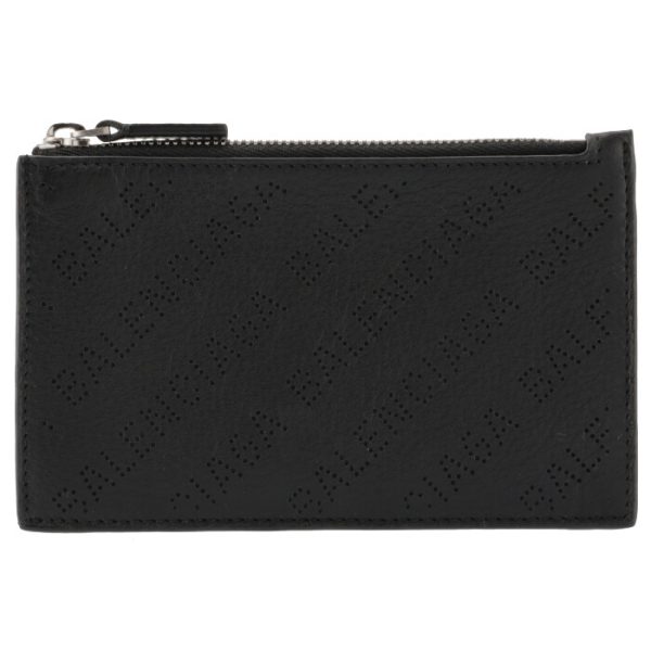 640535d6wzn1000 1 Balenciaga Card Holder Coin Case Black