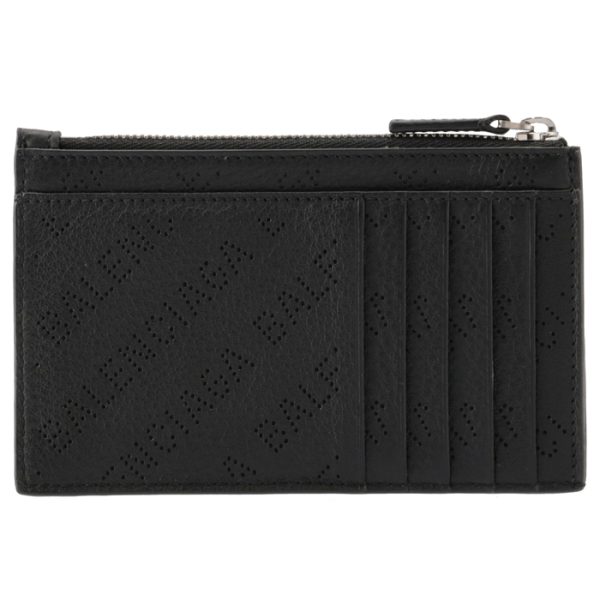 640535d6wzn1000 2 Balenciaga Card Holder Coin Case Black