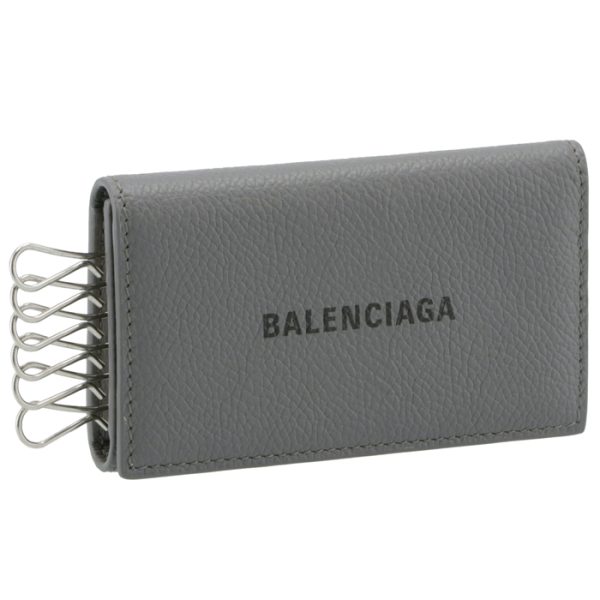 6405371izi31260 Balenciaga 6 Key Case Gray