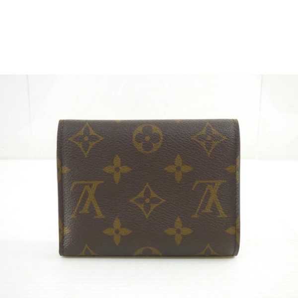 64076 2 Louis Vuitton Portefeuil Victorine Monogram Wallet Rose Ballerine