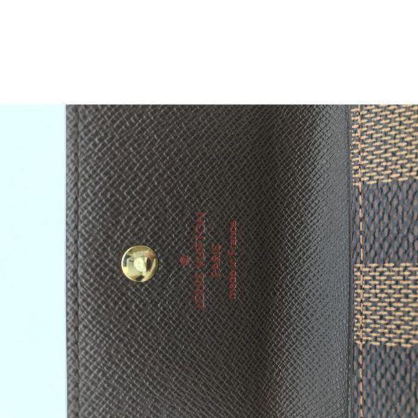 64085 5 Louis Vuitton Portomonevier Cult Credit Damier Ebene Wallet Brown