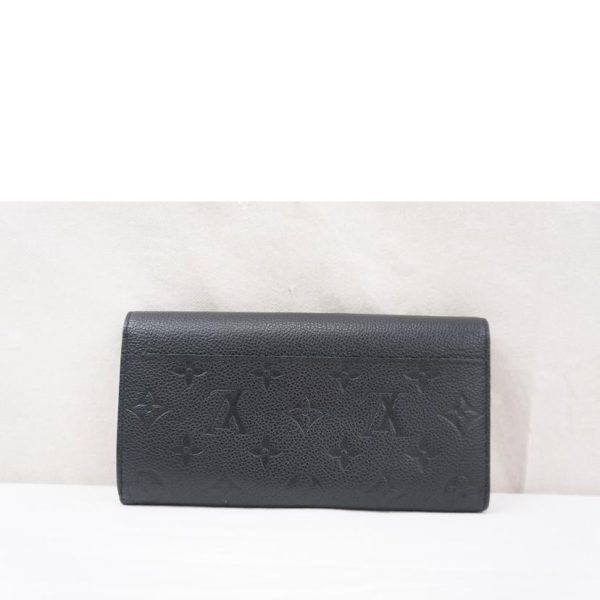 64152 2 Louis Vuitton Portefeuil Sala Wallet Empreinte Noir