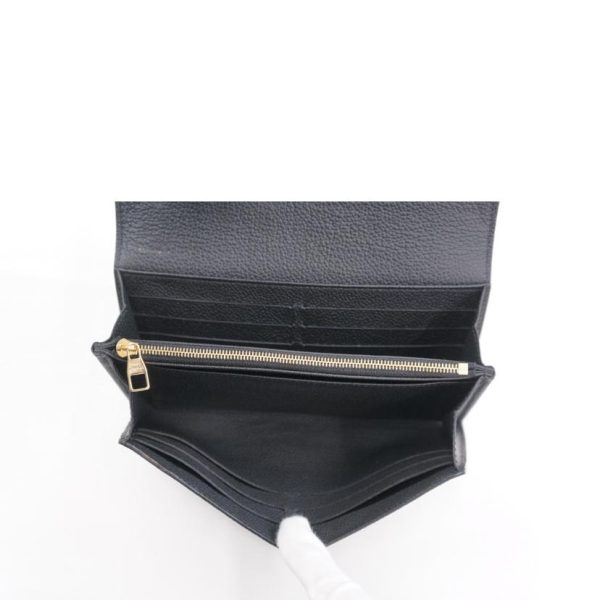 64152 5 Louis Vuitton Portefeuil Sala Wallet Empreinte Noir