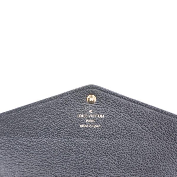 64152 7 Louis Vuitton Portefeuil Sala Wallet Empreinte Noir