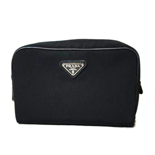 64169 1 PRADA Prada Nylon Pouch Black