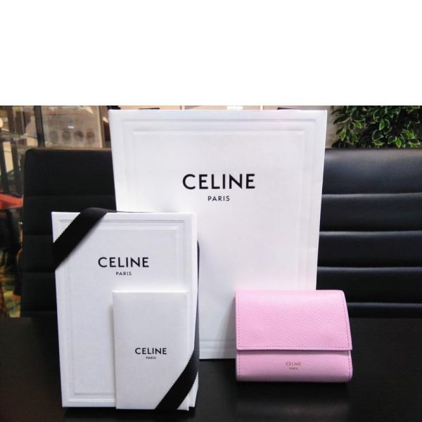 64225 1 Celine Compact T Bag Pijnk