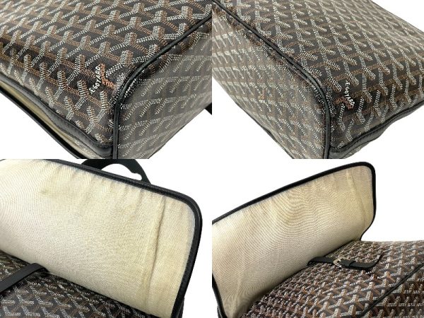 64281 d8 Goyard Capesian MM Herringbone Shoulder Bag