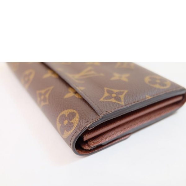 64312 6 Louis Vuitton Portefeuil Sala Monogram Wallet Brown