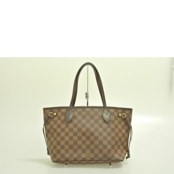 64435 2 Louis Vuitton Neverfull PM Tote Bag Damier