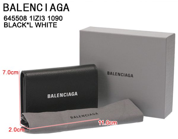 645508 1izi3 1090 1 BALENCIAGA CASH FLAP CARD HOLD FLAP CARD CASE Card case