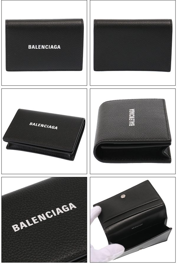 645508 1izi3 1090 2 BALENCIAGA CASH FLAP CARD HOLD FLAP CARD CASE Card case