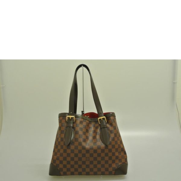 64718 2 Louis Vuitton Hampstead MM Tote Bag Damier Ebene