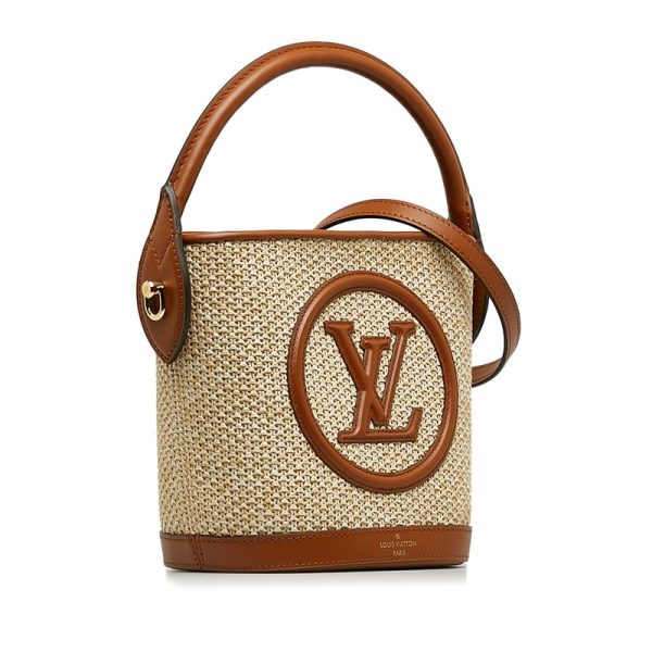 64pafifvzn9wcfal 2 Louis Vuitton Petit Bucket Shoulder Bag M59962 Brown