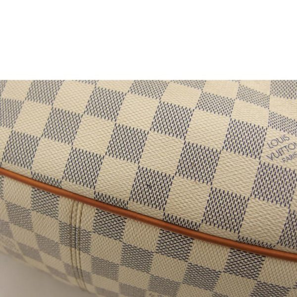 65030 9 Louis Vuitton Stresa PM Tote Bag Damier Azur Brown