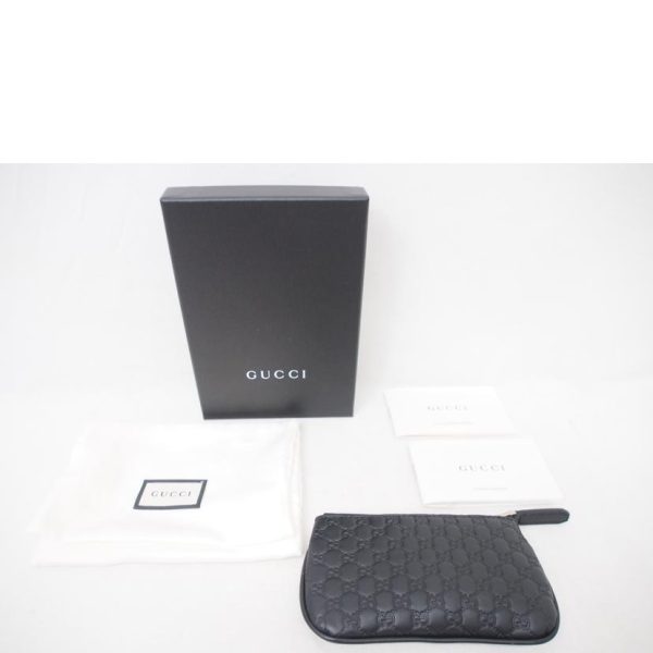 65080 9 Gucci Micro Guccisima Coin Case Black