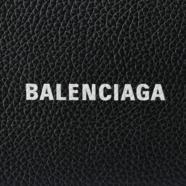 6508711izim1090 3 Balenciaga Bifold Wallet Black