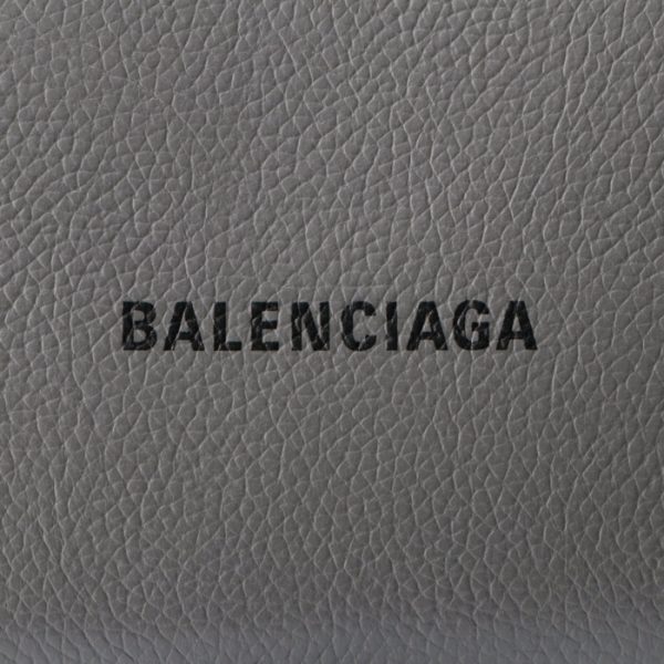 6508791izi31260 3 Balenciaga Cash Bifold Wallet Gray