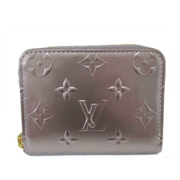 65108 1 Louis Vuitton Zippy Coin Purse Vernis Wallet Black