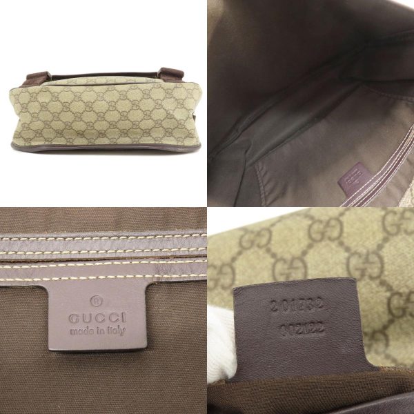 65119198 4 combine Gucci GG Supreme Messenger Bag PVC