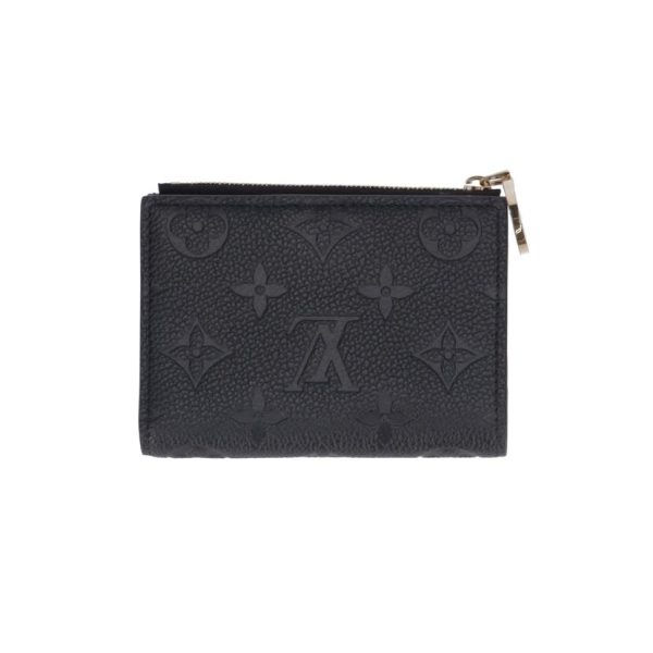 65121 2 Louis Vuitton Portefeuil Lisa Monogram Empreinte Wallet Brown