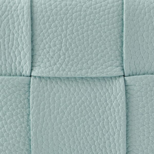 651372vcp143915 3 Bottega Veneta Tri fold Wallet Intrecciato Sea Green