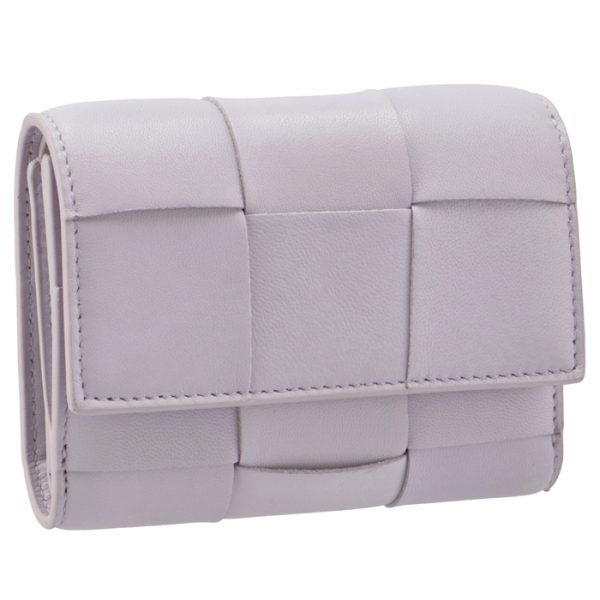 651372vcqc15308 Bottega Veneta Tri fold Wallet White