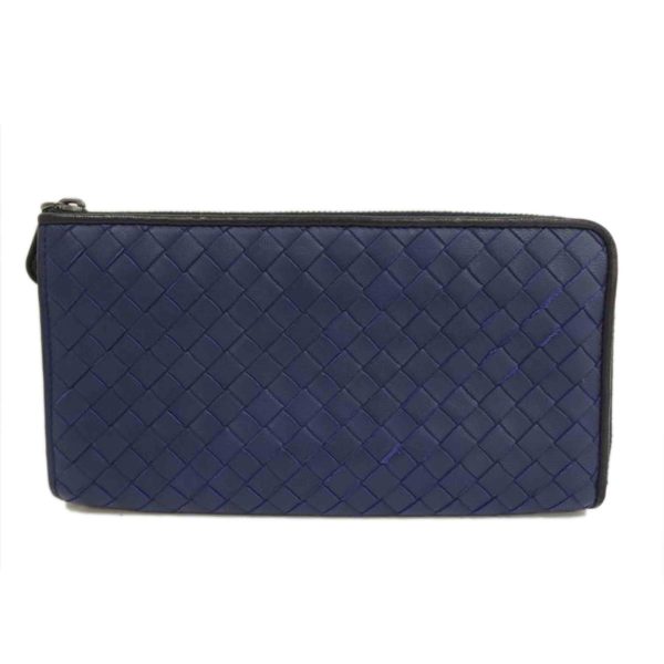 65350 1 Bottega Intrecciato L shaped Wallet