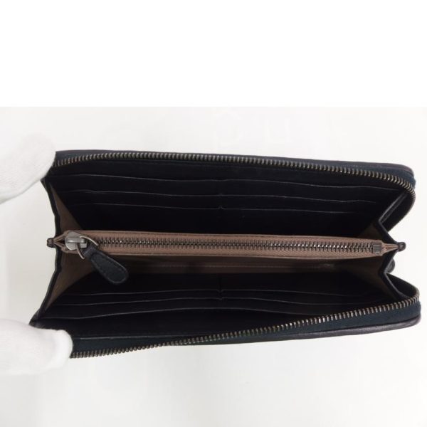 65350 4 Bottega Intrecciato L shaped Wallet