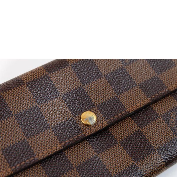 65357 6 Louis Vuitton Portefeuil Sala Damier Ebene Wallet