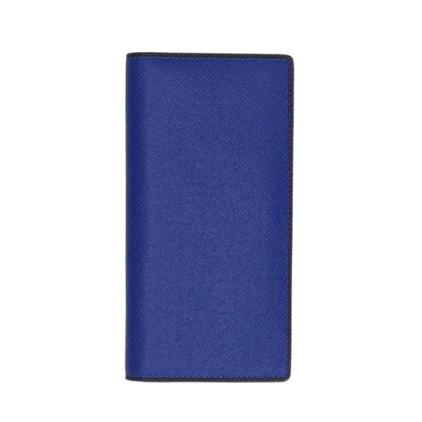 65425 2 Louis Vuitton Portefeuil Brazza Taiga Wallet Blue