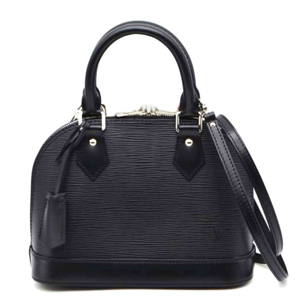 65429 1 Louis Vuitton Alma BB Epi Handbag Noir