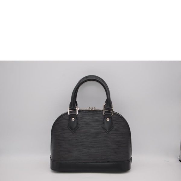 65429 3 Louis Vuitton Alma BB Epi Handbag Noir