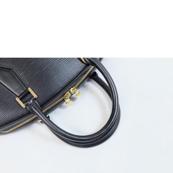 65463 4 Louis Vuitton Jasmine Epi Handbag Noir