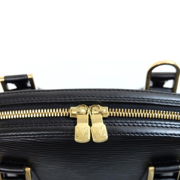 65463 6 Louis Vuitton Jasmine Epi Handbag Noir