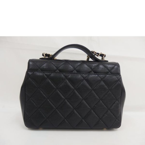 65467 2 Chanel Business Affinity 2WAY Bag Black