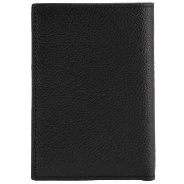 6556831izi31090 2 Balenciaga Cash Vertical Wallet Black