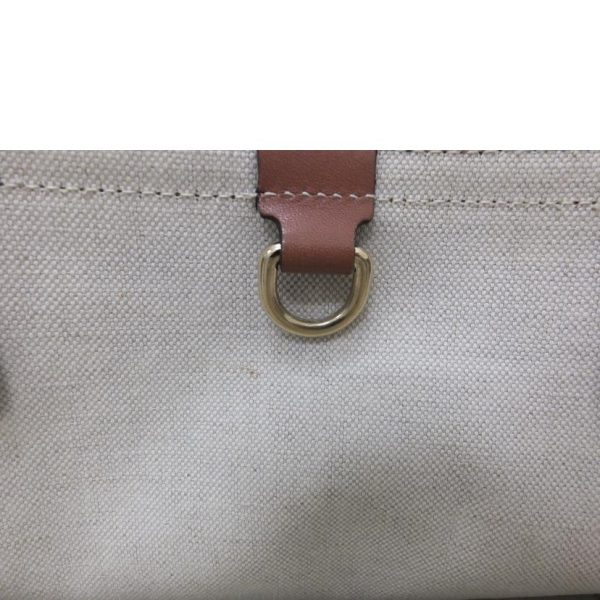 65610 7 GUCCI GG Canvas Tote Bag with Pouch