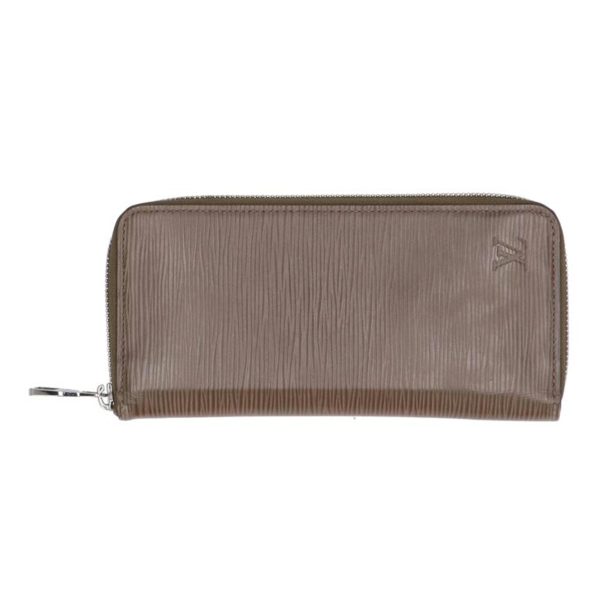 65627 1 Louis Vuitton Zippy Wallet Vertical Epi Taupe