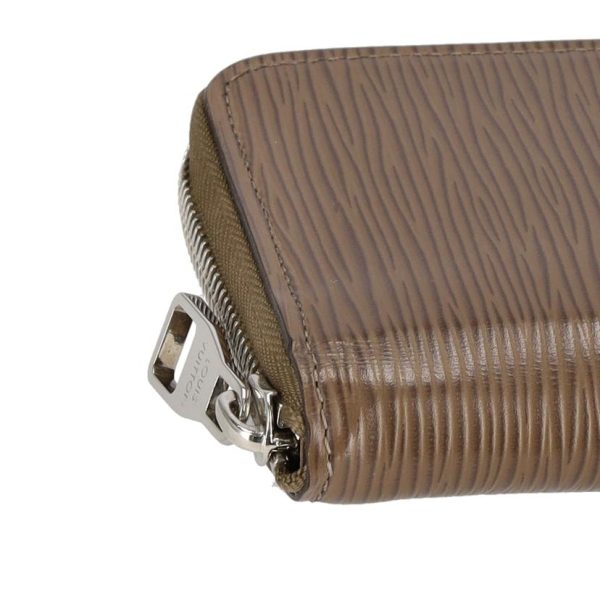 65627 9 Louis Vuitton Zippy Wallet Vertical Epi Taupe