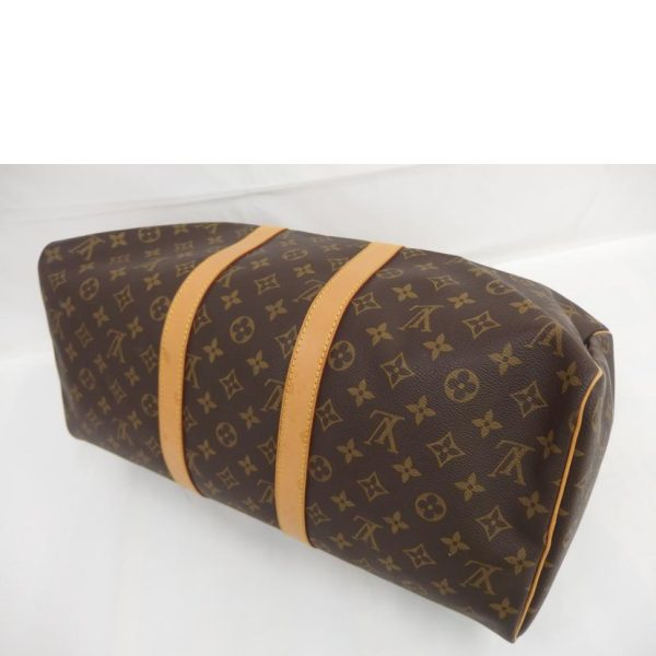 65638 4 Louis Vuitton Keepall Monogram Duffel Bag Brown