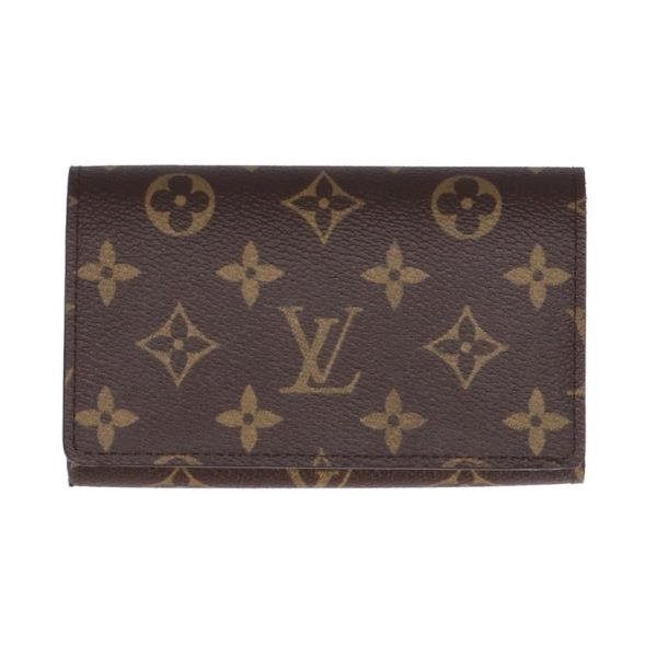 65661 1 Louis Vuitton Portomonevier Tresor Monogram Wallet Brown