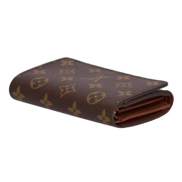 65661 3 Louis Vuitton Portomonevier Tresor Monogram Wallet Brown