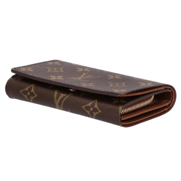 65661 4 Louis Vuitton Portomonevier Tresor Monogram Wallet Brown