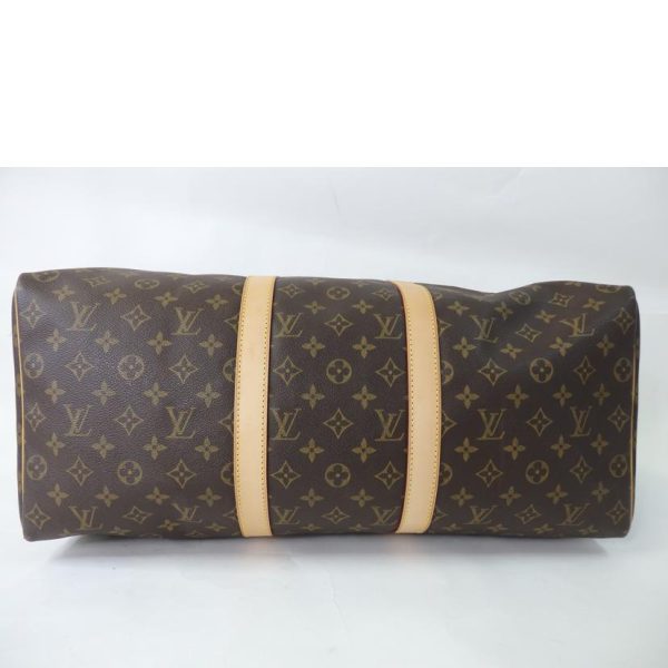 65744 4 Louis Vuitton Keepall Monogram Duffel Bag Brown