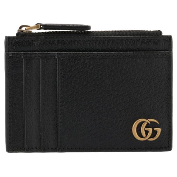 657589dj20t1000 1 GUCCI Marmont GG Card Case Black