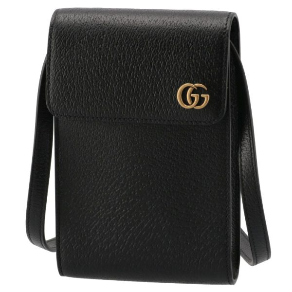 657590dj20t1000 1 GUCCI Marmont GG Mini Bag Black