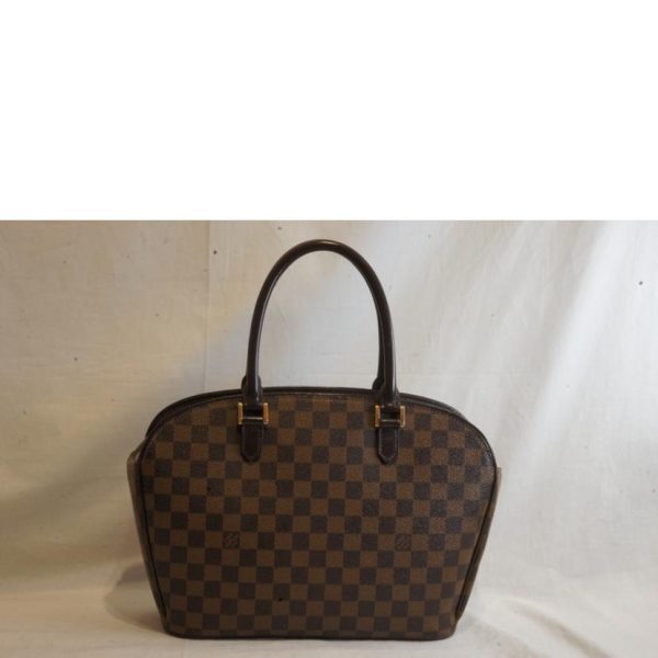 65799 2 Louis Vuitton Sarria Horizontal Damier Ebene Shoulder Bag Brown